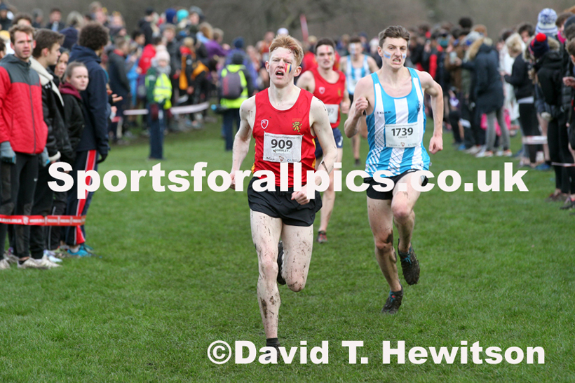 Mens long race  2020 BUCS Cross Country Champs., Edinburgh.  Photo: David T. Hewitson/Sports for All Pics